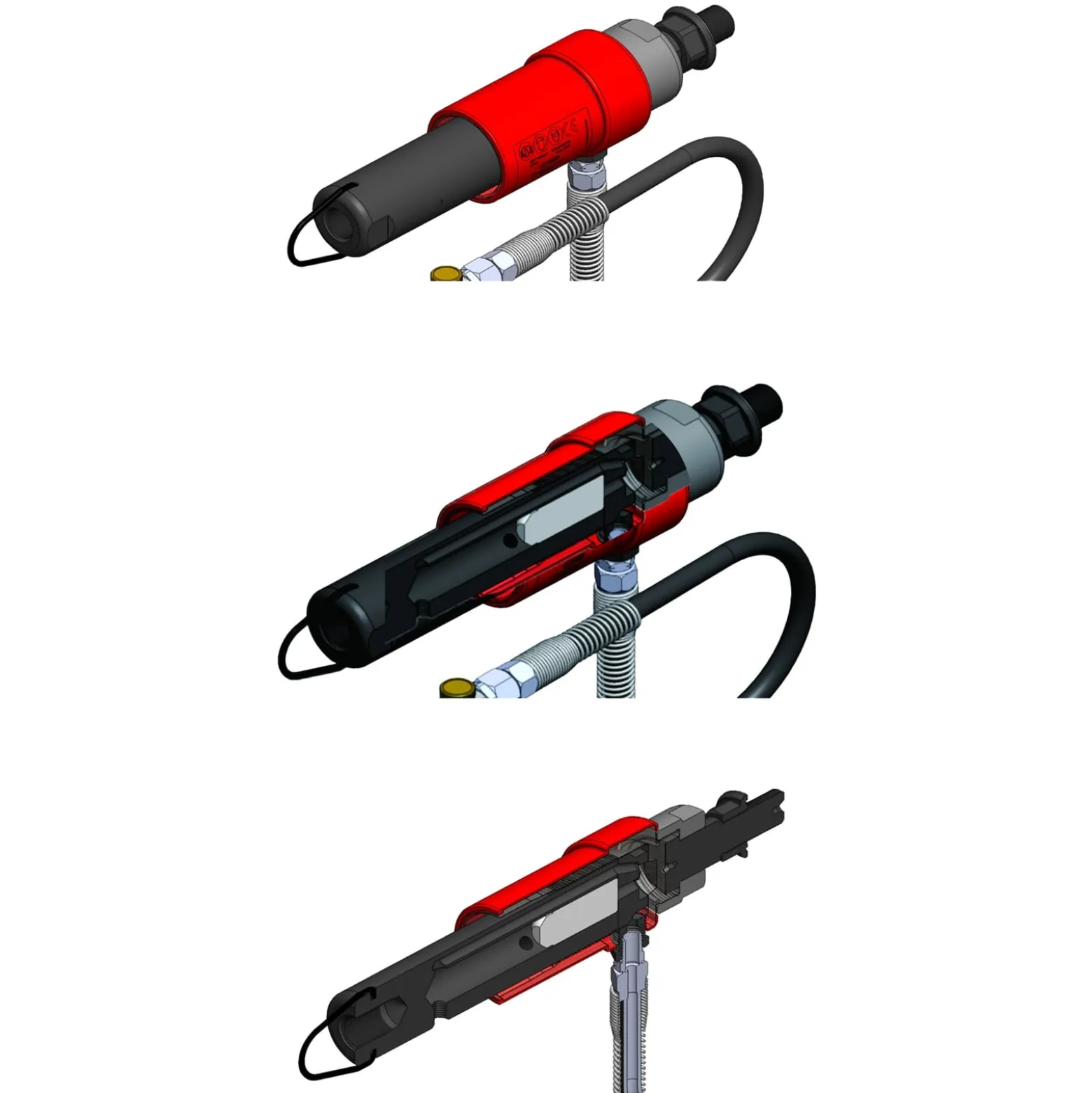 KS TOOLS Druckluft Injektoren-Auszieher-Satz 9tlg. - 152.1130