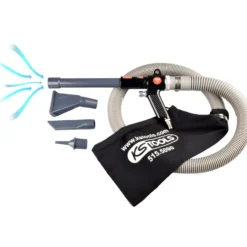 KS TOOLS Druckluft-Saug-Blaspistole 145 mm - 515.5090