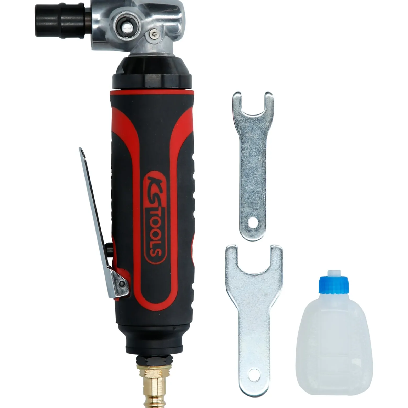 KS TOOLS Druckluft-Winkelstabschleifer 18.000 U/min - 515.5420