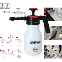 KS TOOLS Druck-Pump-Schaum-Sprüher (Schäumer), 1,5 l - 150.8271