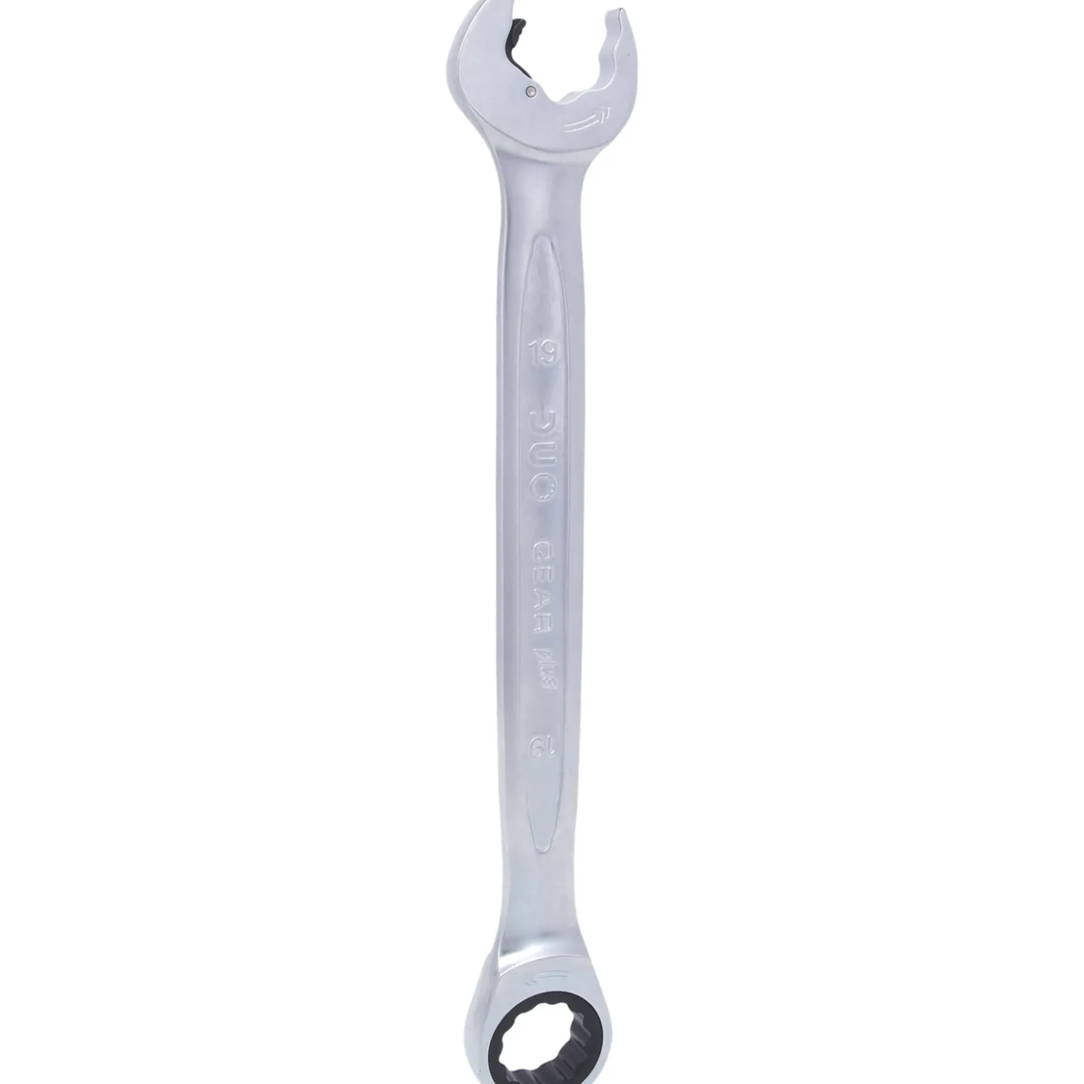 KS TOOLS DUO GEARplus Ringmaulschlüssel Maul-Ratschenfunktion 19 mm - 503.5219