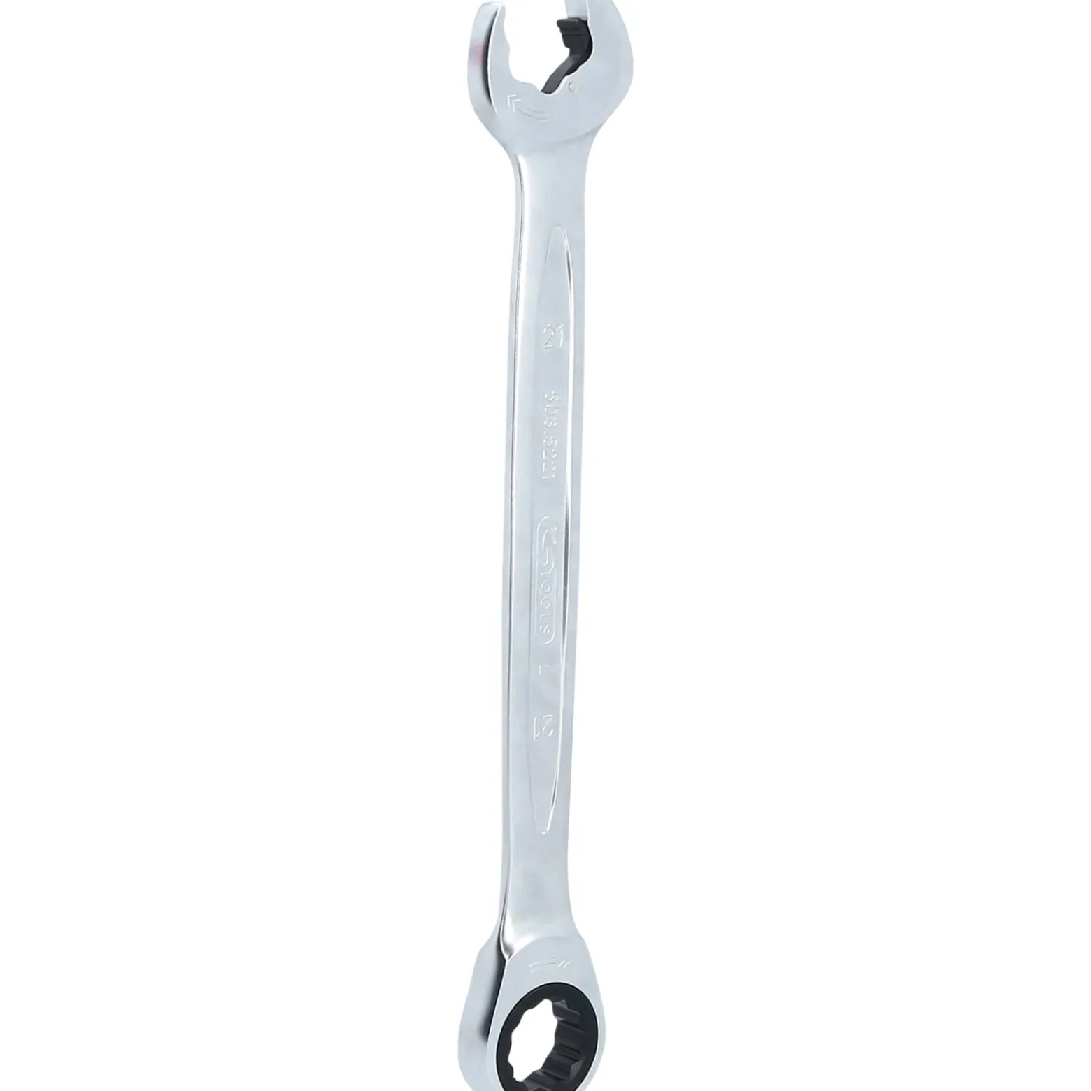 KS TOOLS DUO GEARplus Ringmaulschlüssel Maul-Ratschenfunktion 21 mm - 503.5221