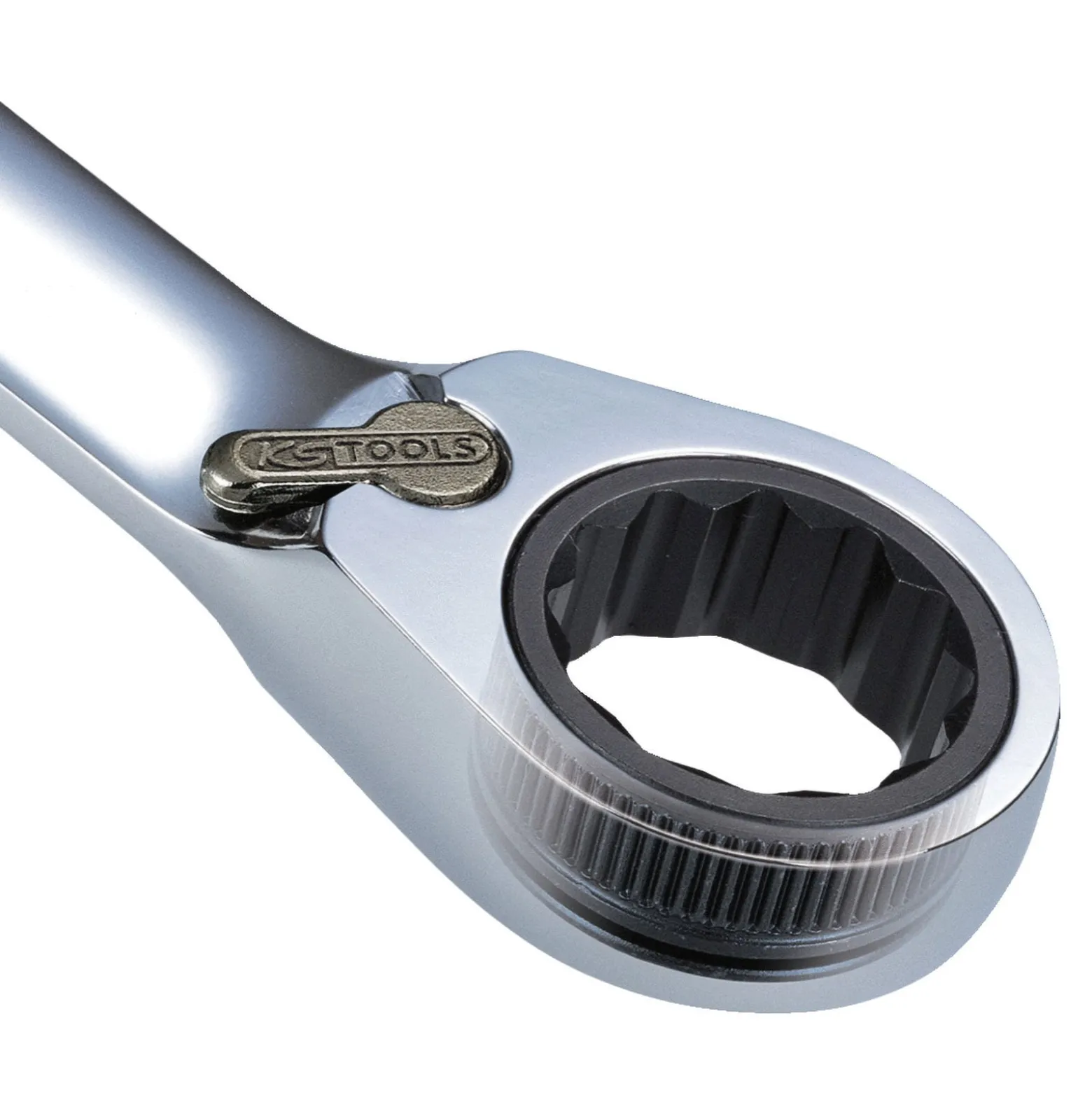 KS TOOLS DUO GEARplus Ringmaulschlüssel Maul-Ratschenfunktion 17 mm umschaltbar - 503.5917