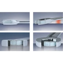 KS TOOLS DUO GEARplus Ringmaulschlüssel Maul-Ratschenfunktion 17 mm umschaltbar - 503.5917