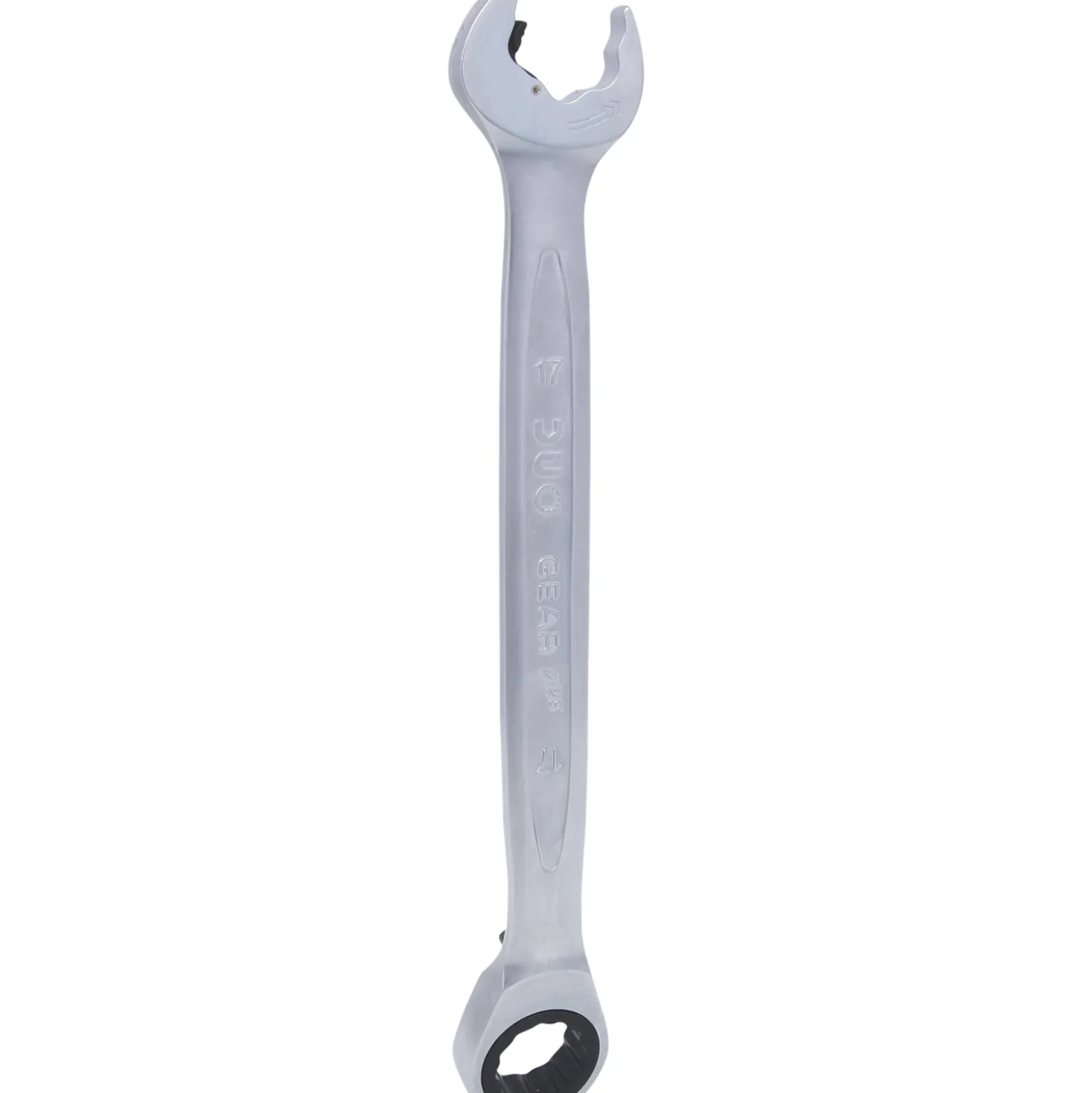 KS TOOLS DUO GEARplus Ringmaulschlüssel Maul-Ratschenfunktion 17 mm umschaltbar - 503.5917