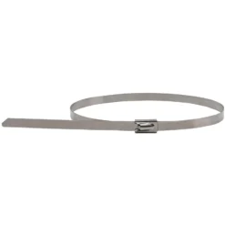 KS TOOLS Edelstahl Kabelbinder mit Kugelverschluss 4,6 x 200 mm 100 Stk. - 115.1591