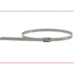 KS TOOLS Edelstahl Kabelbinder mit Kugelverschluss 4,6 x 250 mm 100 Stk. - 115.1592