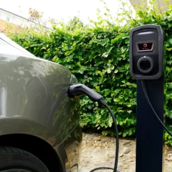 KS TOOLS efuturo Standsäule für eine Wallbox grau- 117.7921