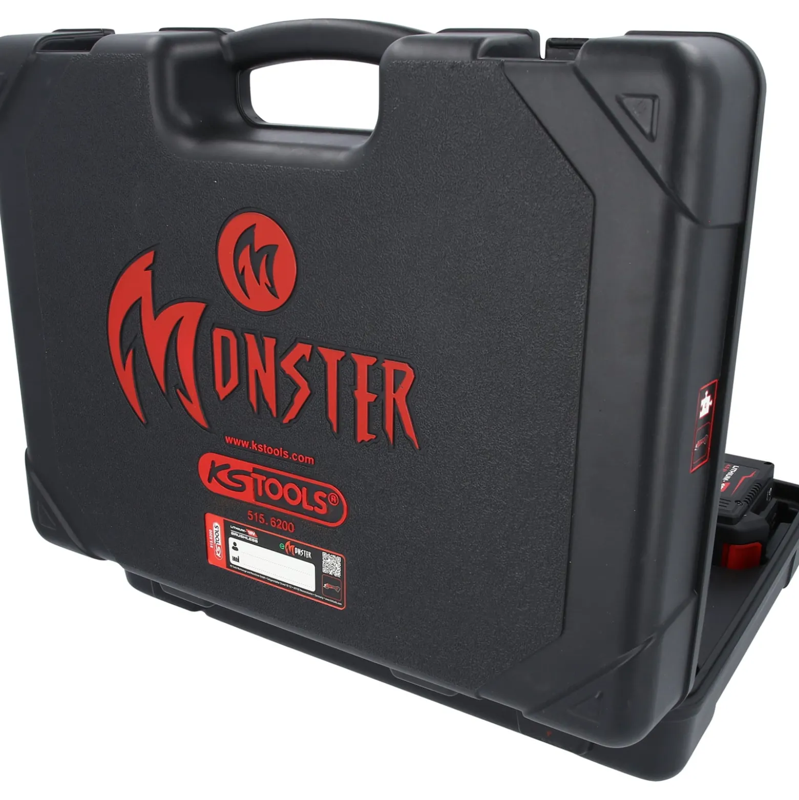 KS TOOLS eMONSTER Brushless-Akku-Winkelschleifer-Satz 4tlg. - 515.6200