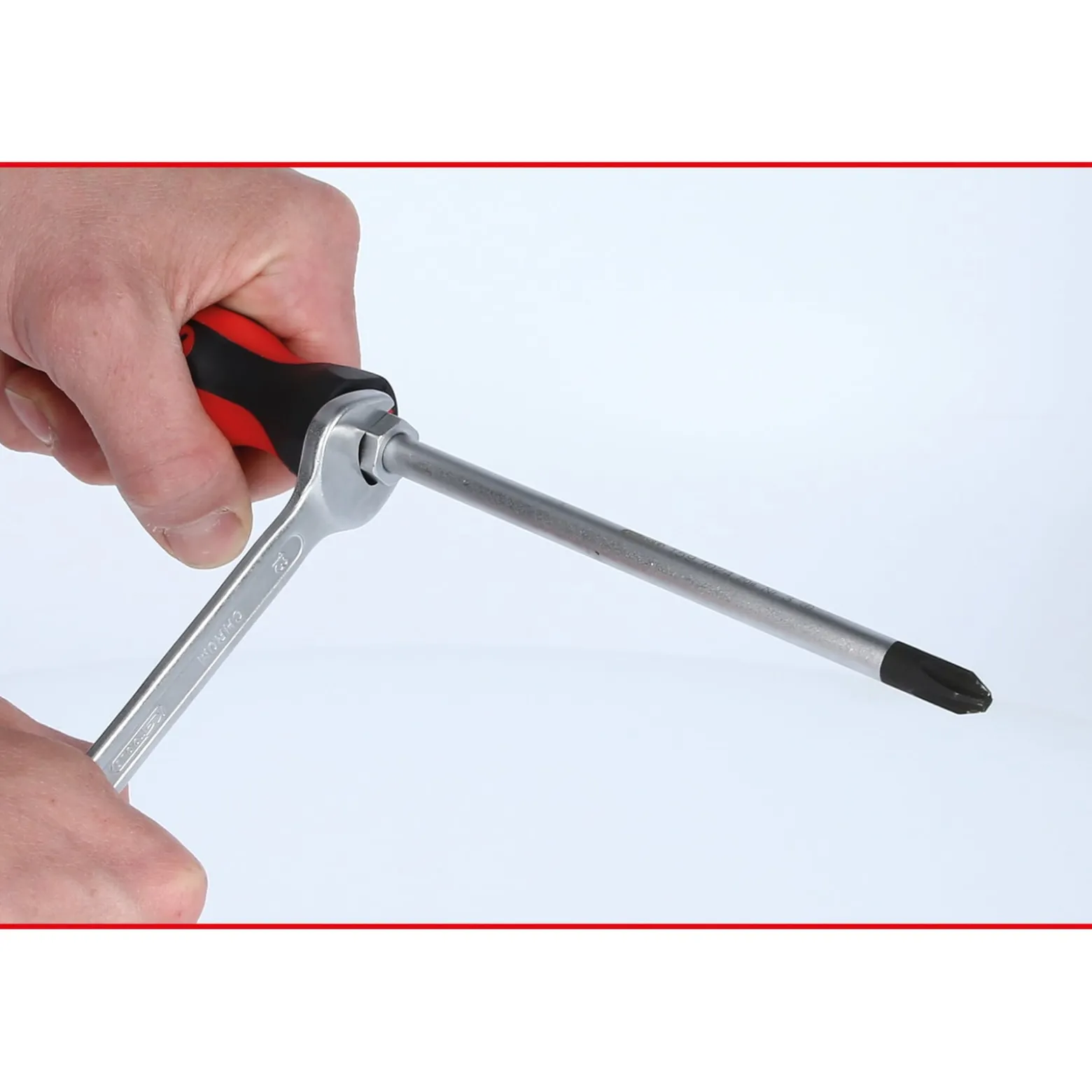 KS TOOLS ERGOTORQUEmax Schlagkappen-Schraubendreher-Satz 13tlg. - 151.1150