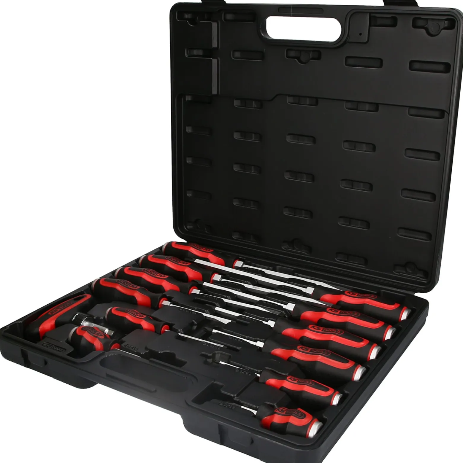 KS TOOLS ERGOTORQUEmax Schlagkappen-Schraubendreher-Satz 13tlg. - 151.1150