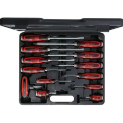 KS TOOLS ERGOTORQUEmax Schlagkappen-Schraubendreher-Satz 13tlg. - 151.1150
