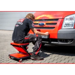 KS TOOLS Fahrbare Liege und Klappsitz 1040 x 490 mm - 500.8011