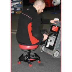 KS TOOLS Fahrbarer und höhenverstellbarer Hocker - 500.8030
