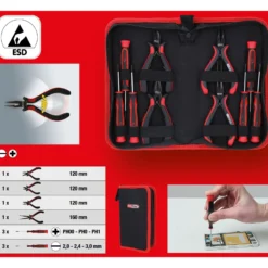 KS TOOLS Feinmechanik-Werkzeug-Satz, 10-tlg - 500.7220