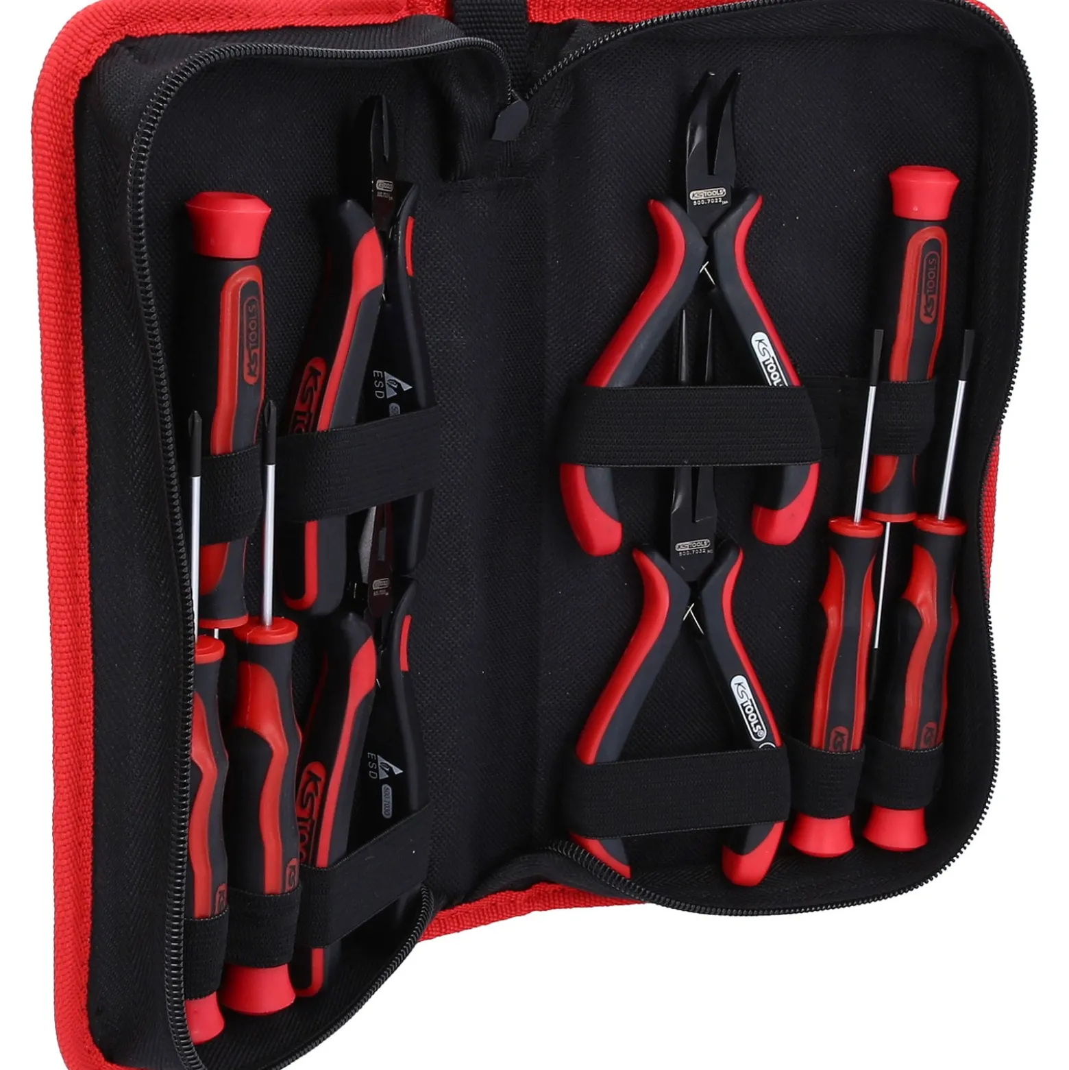 KS TOOLS Feinmechanik-Werkzeug-Satz, 10-tlg - 500.7220