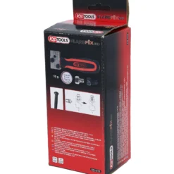 KS TOOLS Flarefixeco 4,75 mm Universal-Bremsleitungs-Bördelgerät-Satz 4tlg. - 122.1215