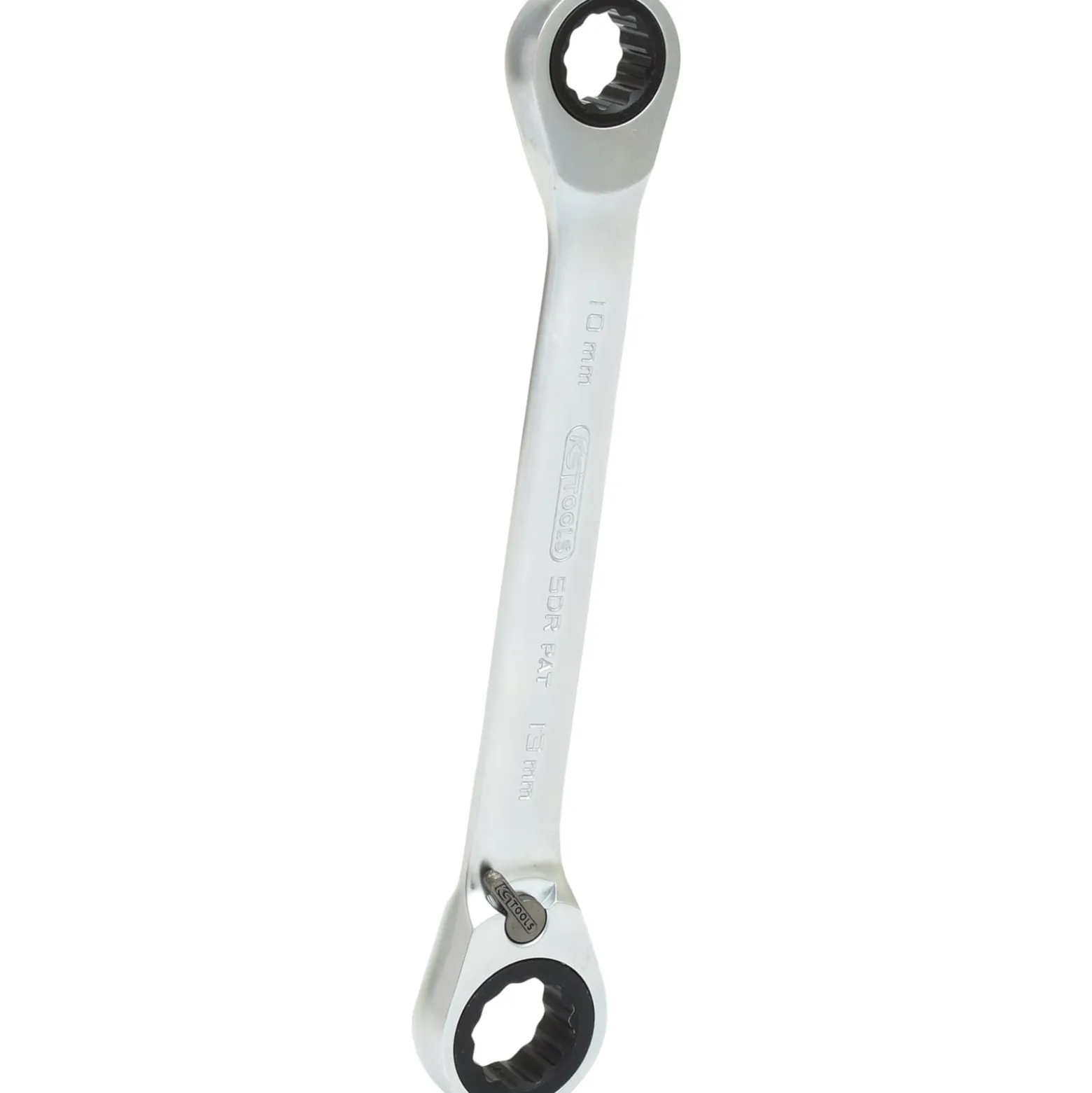 KS TOOLS GEARplus Doppel-Ratschenringschlüssel umschaltbar 10 x 13 mm - 503.4574