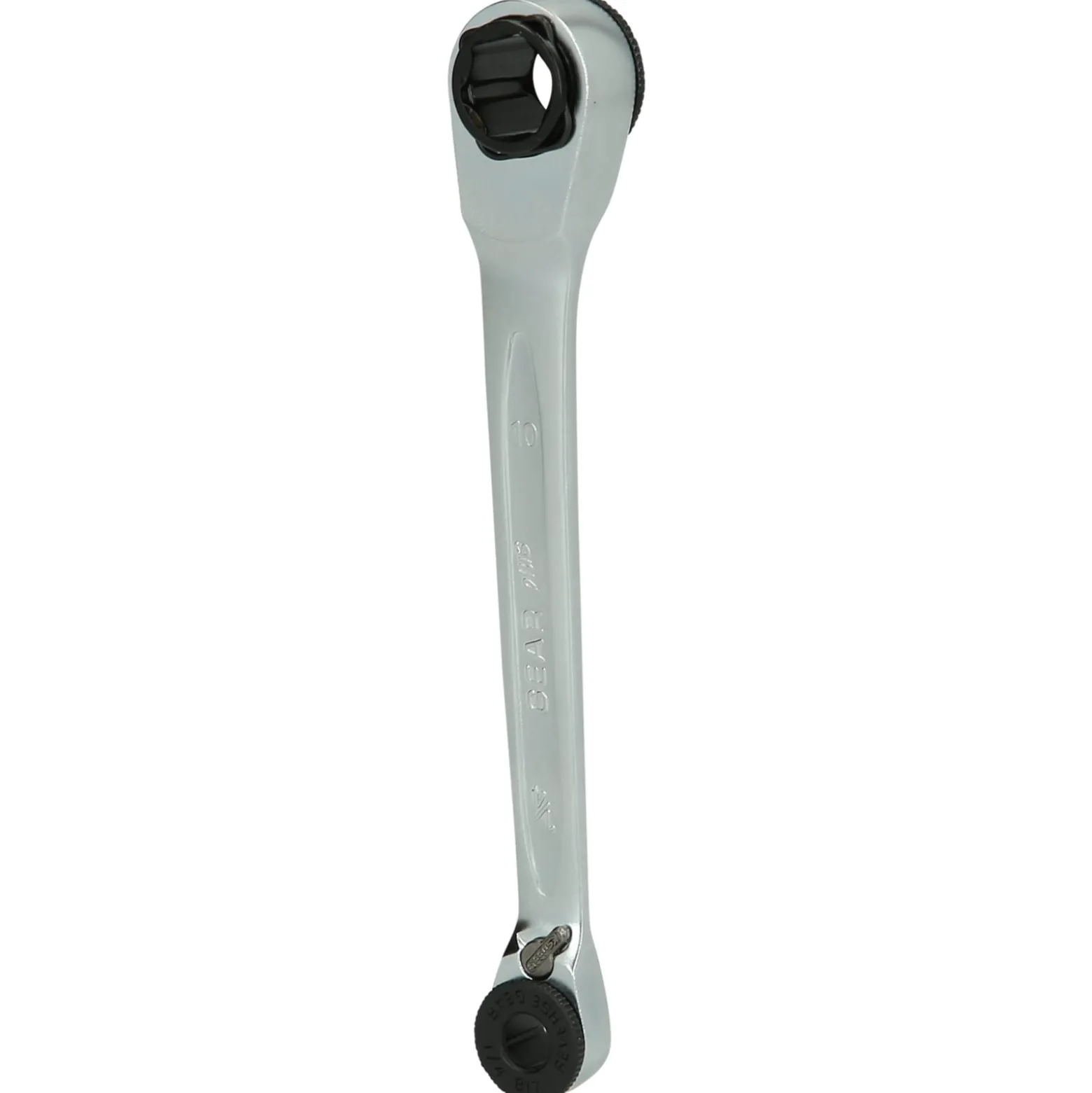 KS TOOLS GEARplus Mini-Bit-Umschalt-Ratschenringschlüssel 1/4" x 10 mm - 503.4678