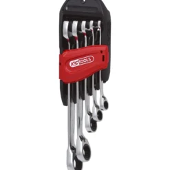 KS TOOLS GEARplus Ratschenringmaulschlüssel-Satz umschaltbar 5tlg. 8-19 mm - 503.4605