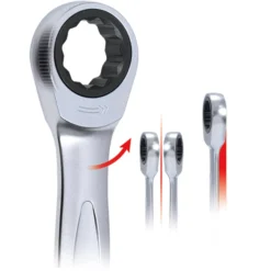 KS TOOLS GEARplus Ratschenringmaulschlüssel-Satz 5tlg. 8-19 mm - 503.4255