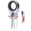 KS TOOLS GEARplus RINGSTOP-Ratschenringmaulschlüssel-Satz abgewinkelt 5tlg. - 503.4955