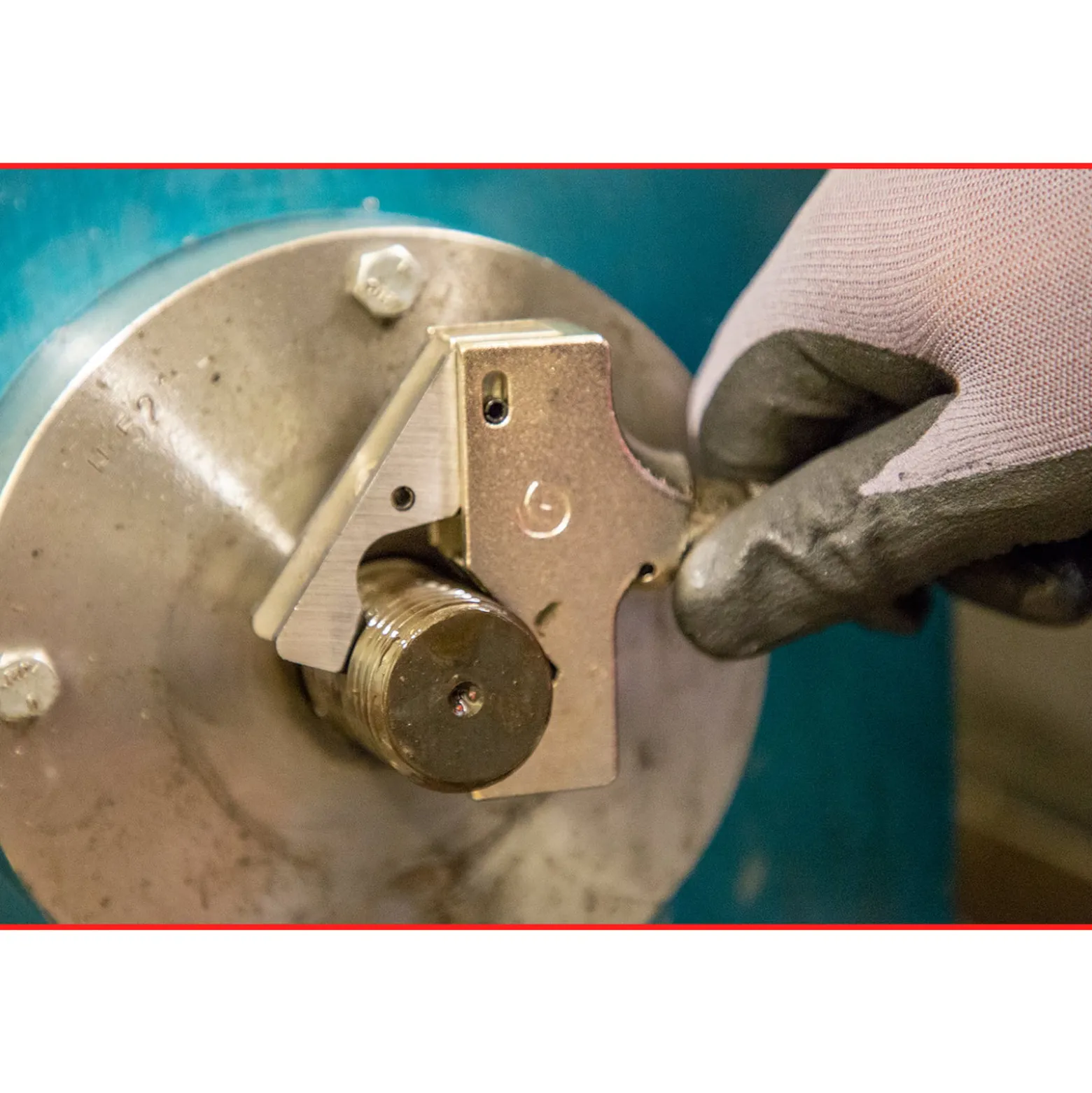 KS TOOLS Gewinde-Nachschneider für Außengewinde M4 - M45 - 150.1467