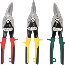 KS TOOLS Hebel-Blechdurchgangsscheren-Satz 3tlg. - 118.0050