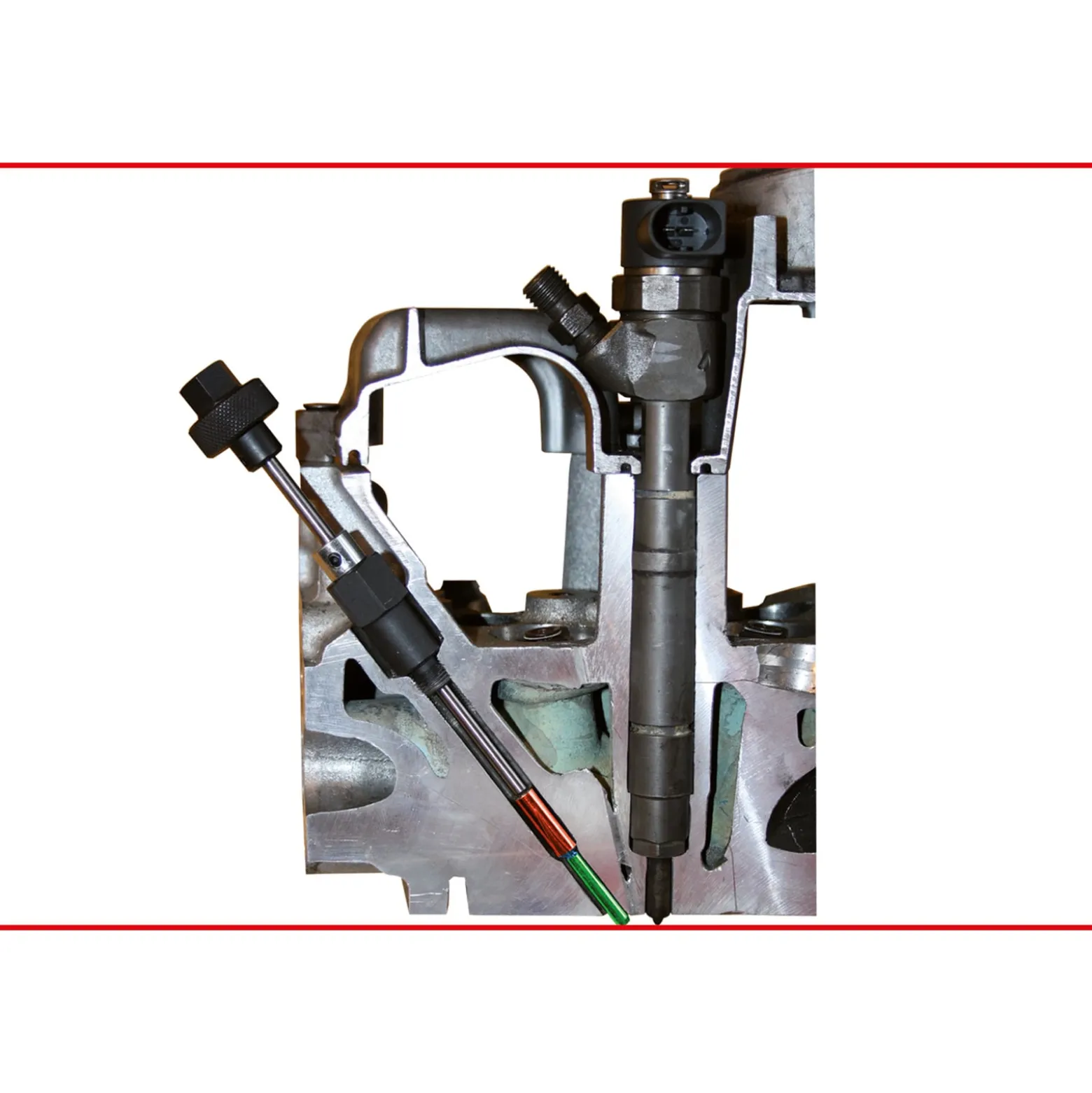 KS TOOLS 3in1 Glühkerzen-Reibahle M10 x 1 - 152.1123