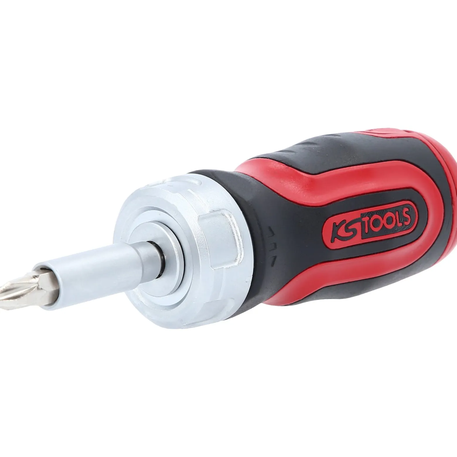 KS TOOLS 1/4" 6 in 1 Mini-Ratschen-Schraubendreher - 159.2025