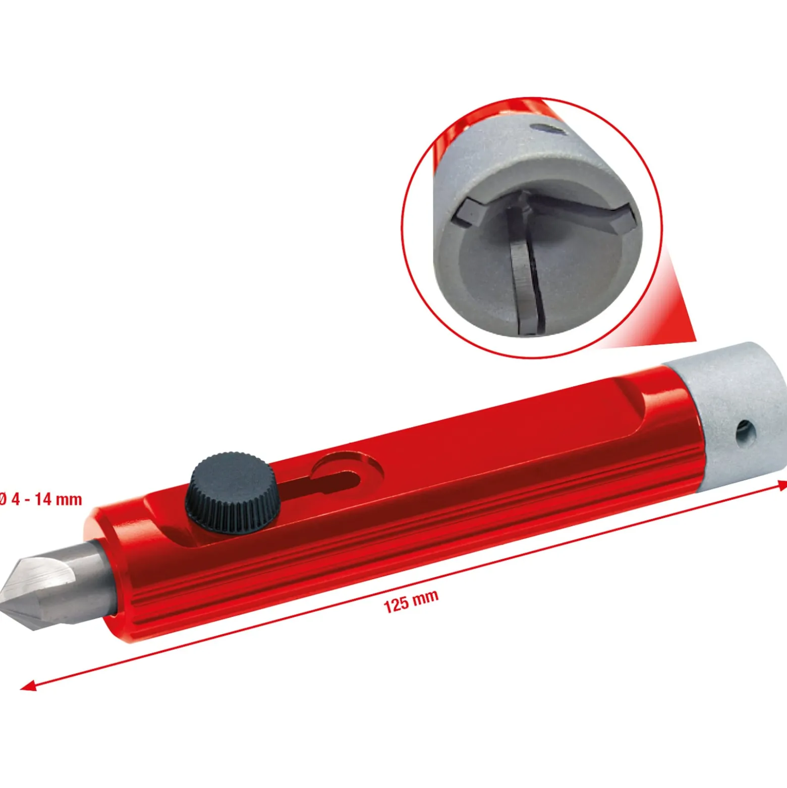 KS TOOLS Innen- und Außen-Rohrentgrater für Ø 4 - 14 mm - 105.3015