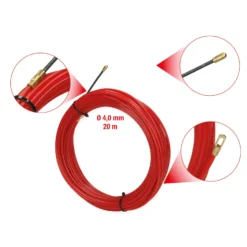 KS TOOLS Kabel-Einziehdraht 20 m - 150.0970