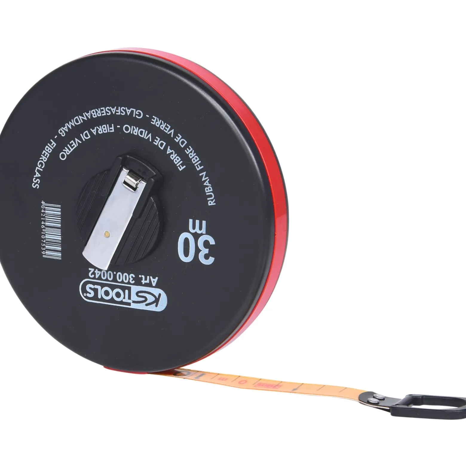 KS TOOLS Kapselbandmaß mit Kunststoffband 30m - 300.0042