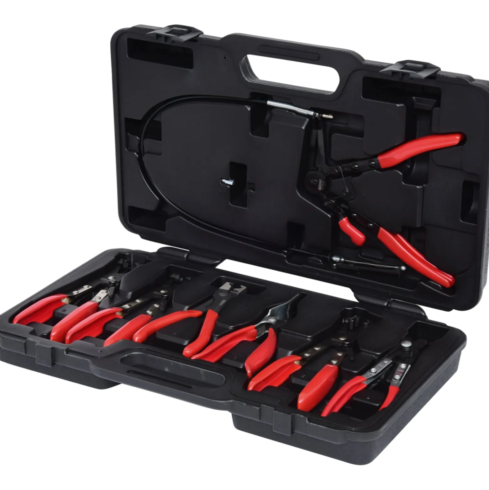 KS TOOLS KFZ Schlauchschellenzangen-Satz 7tlg. - 115.1055