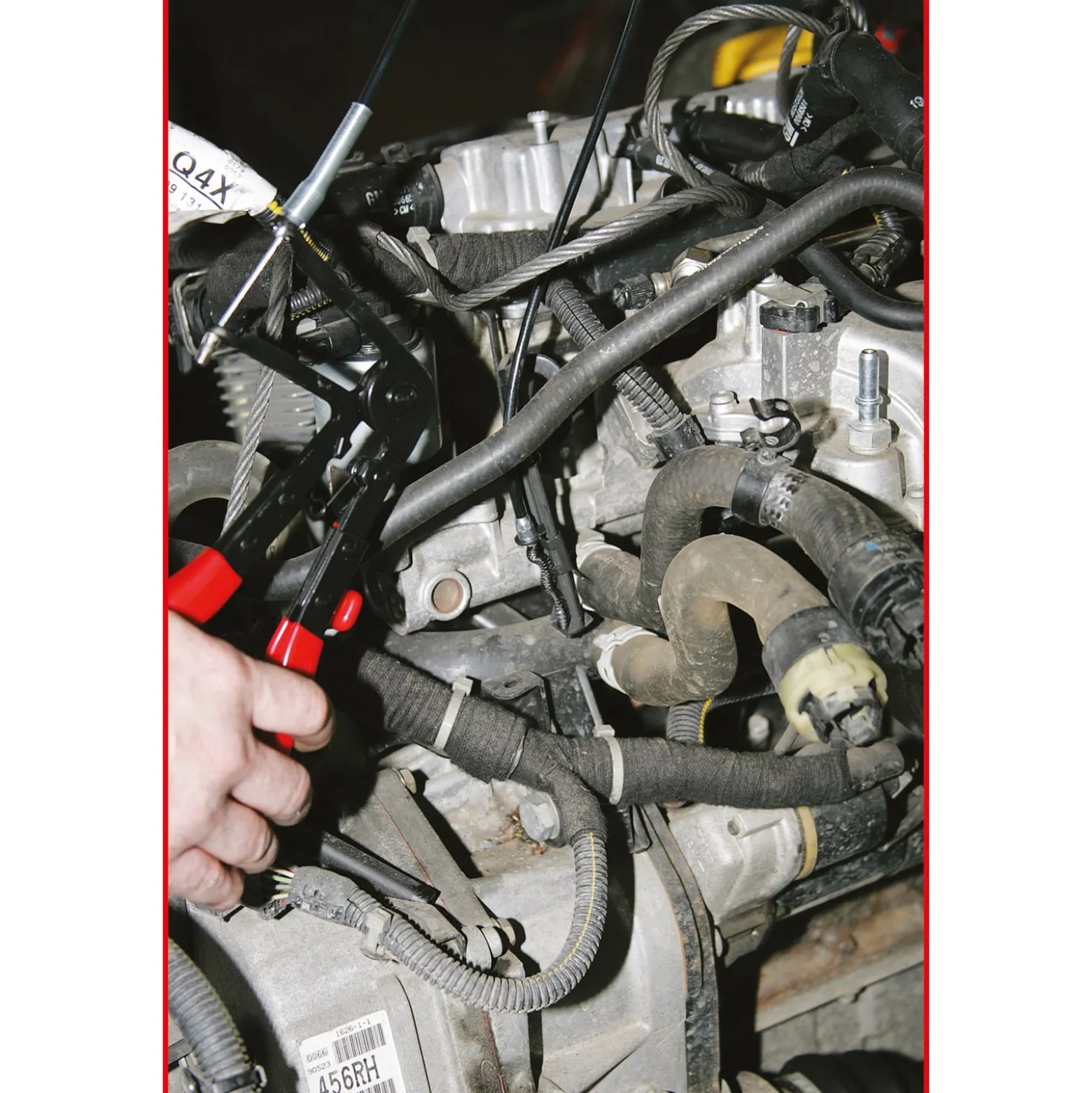 KS TOOLS KFZ Schlauchschellenzangen-Satz 7tlg. - 115.1055