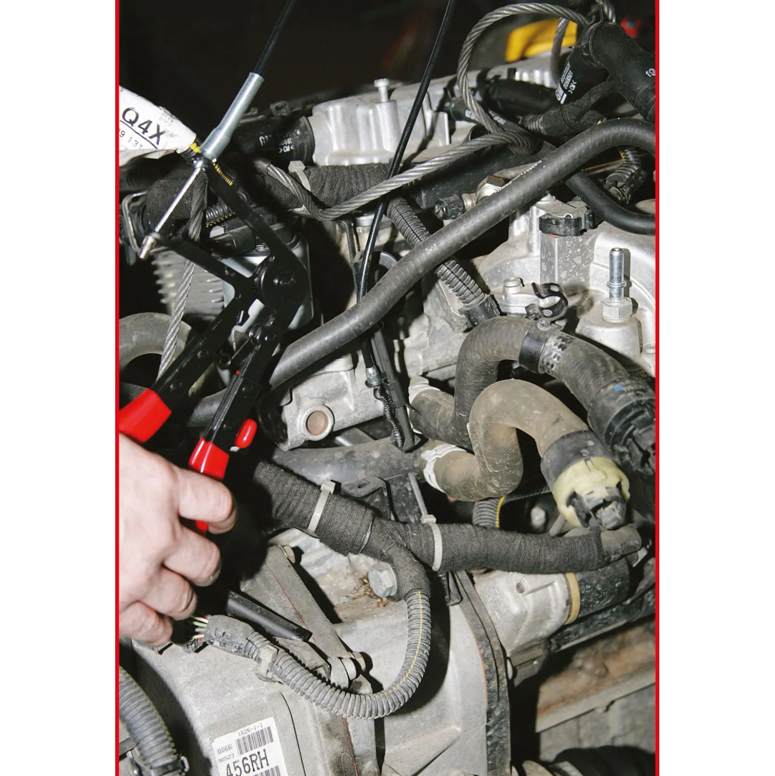 KS TOOLS KFZ Schlauchschellenzangen-Satz 7tlg. - 115.1055