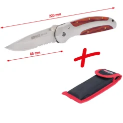 KS TOOLS Klappmesser mit Arretierung 220mm - 907.2190