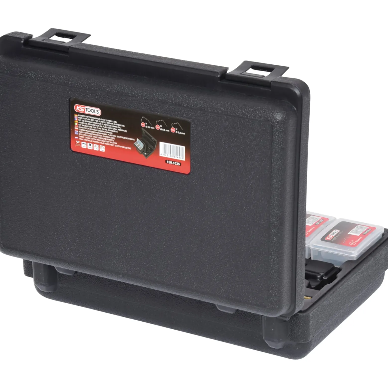KS TOOLS Kunststoffreparatur-Satz (kabellos) 302tlg. - 150.1035