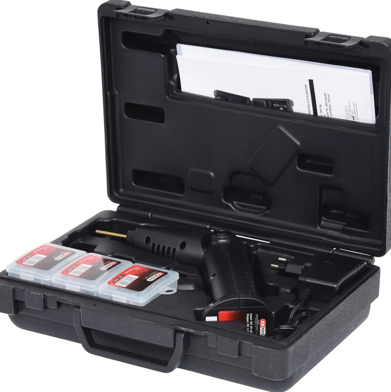 KS TOOLS Kunststoffreparatur-Satz (kabellos) 302tlg. - 150.1035