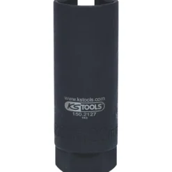 KS TOOLS 3/8" Lambdasonden Stecknuss tief geschlitzt 22 mm - 150.2127