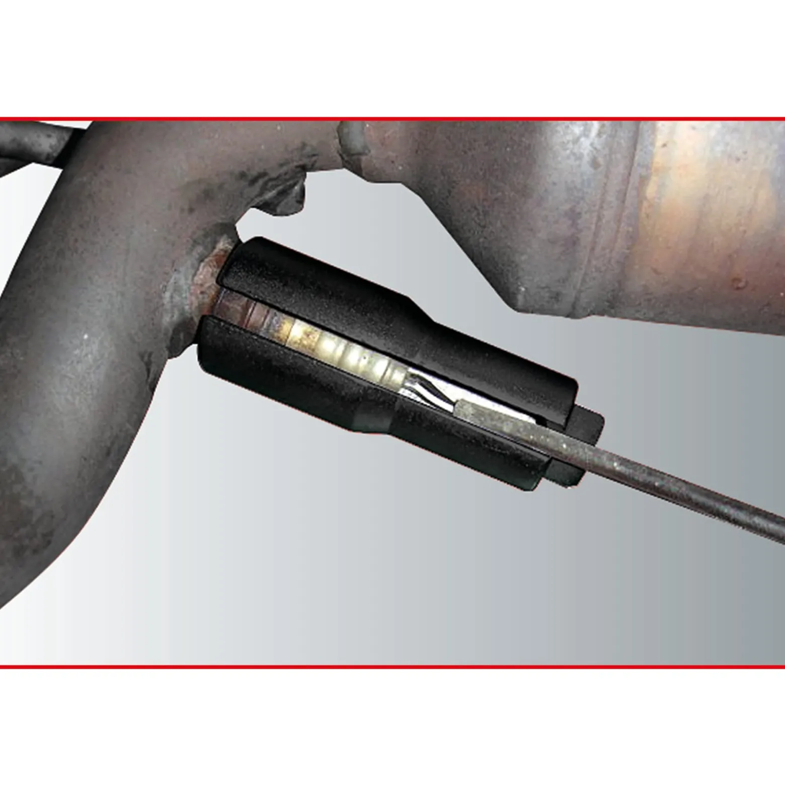 KS TOOLS 3/8" Lambdasonden Stecknuss tief geschlitzt 22 mm - 150.2127