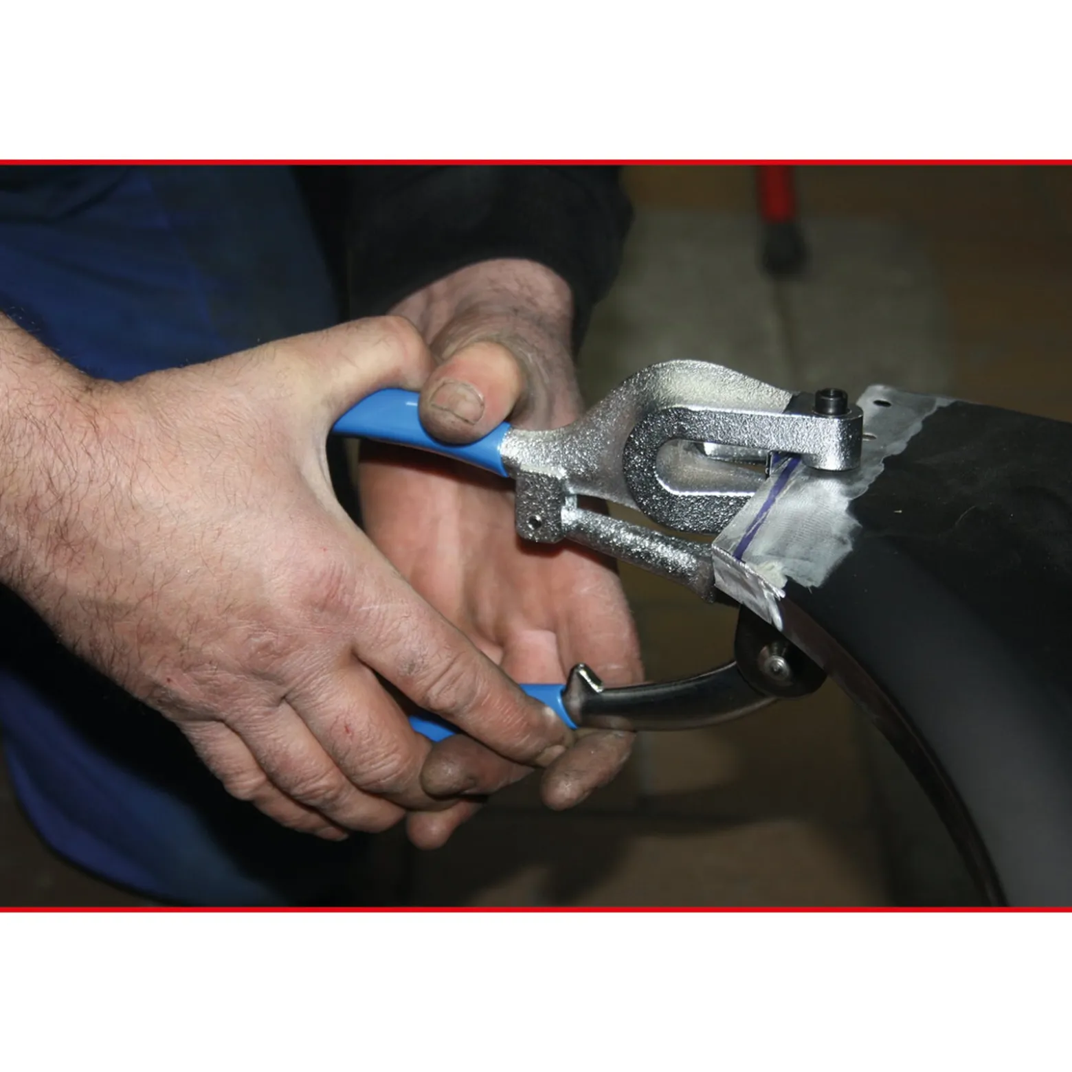 KS TOOLS Lochzangen-Satz 16tlg. - 118.0105