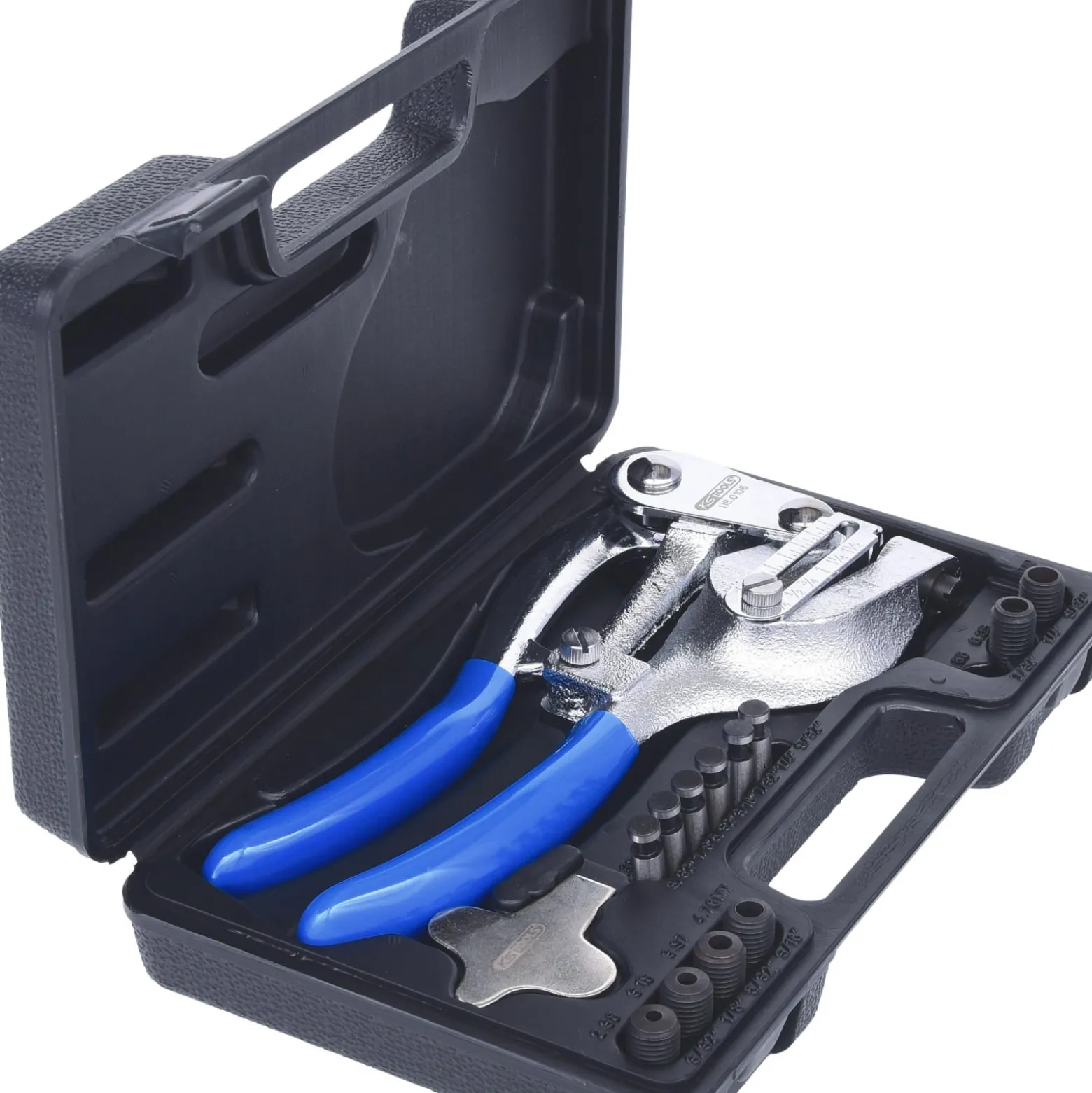 KS TOOLS Lochzangen-Satz 16tlg. - 118.0105