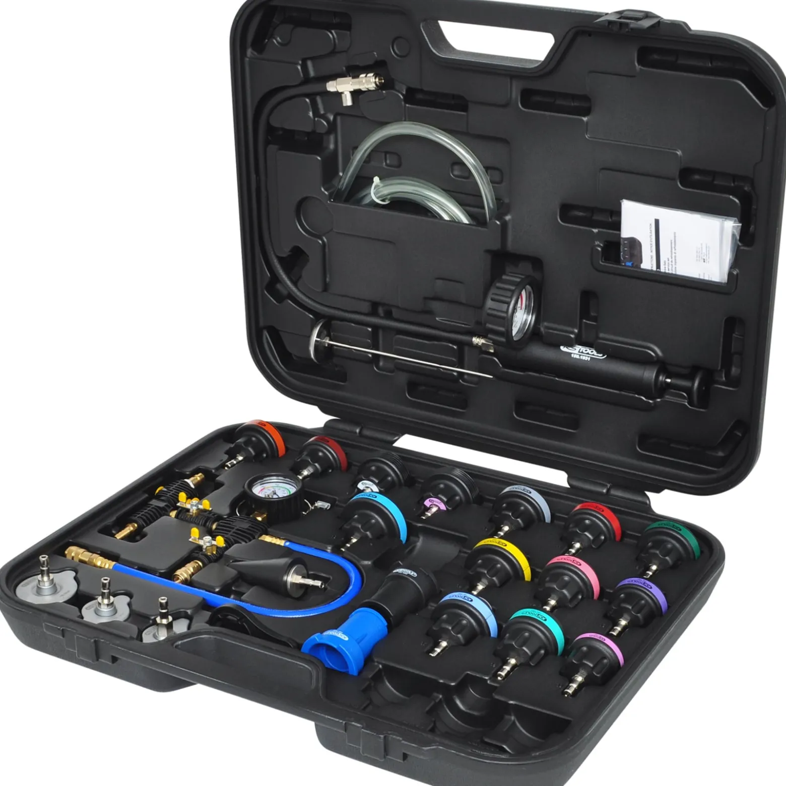 KS TOOLS MASTER Kühlsystem-Diagnose-Service-Satz 25tlg. - 150.1930