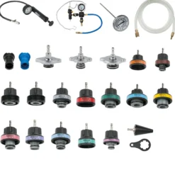 KS TOOLS MASTER Kühlsystem-Diagnose-Service-Satz 25tlg. - 150.1930