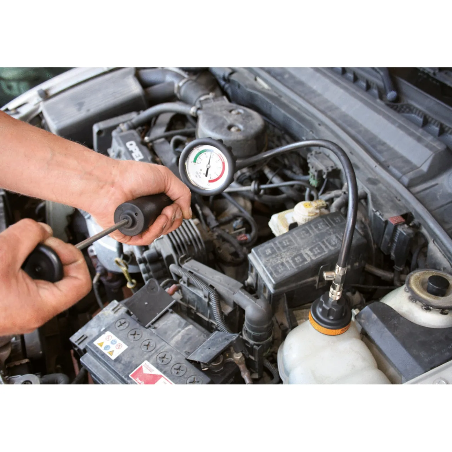 KS TOOLS MASTER Kühlsystem-Diagnose-Service-Satz 25tlg. - 150.1930