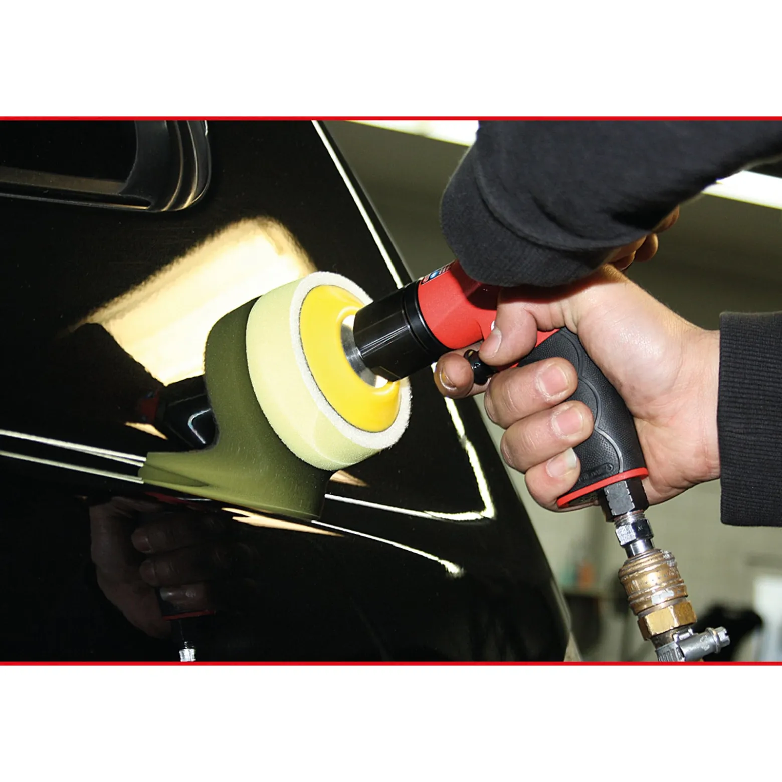KS TOOLS 1/4" Mini-Druckluft-Polierer-Satz 5tlg. - 515.5120