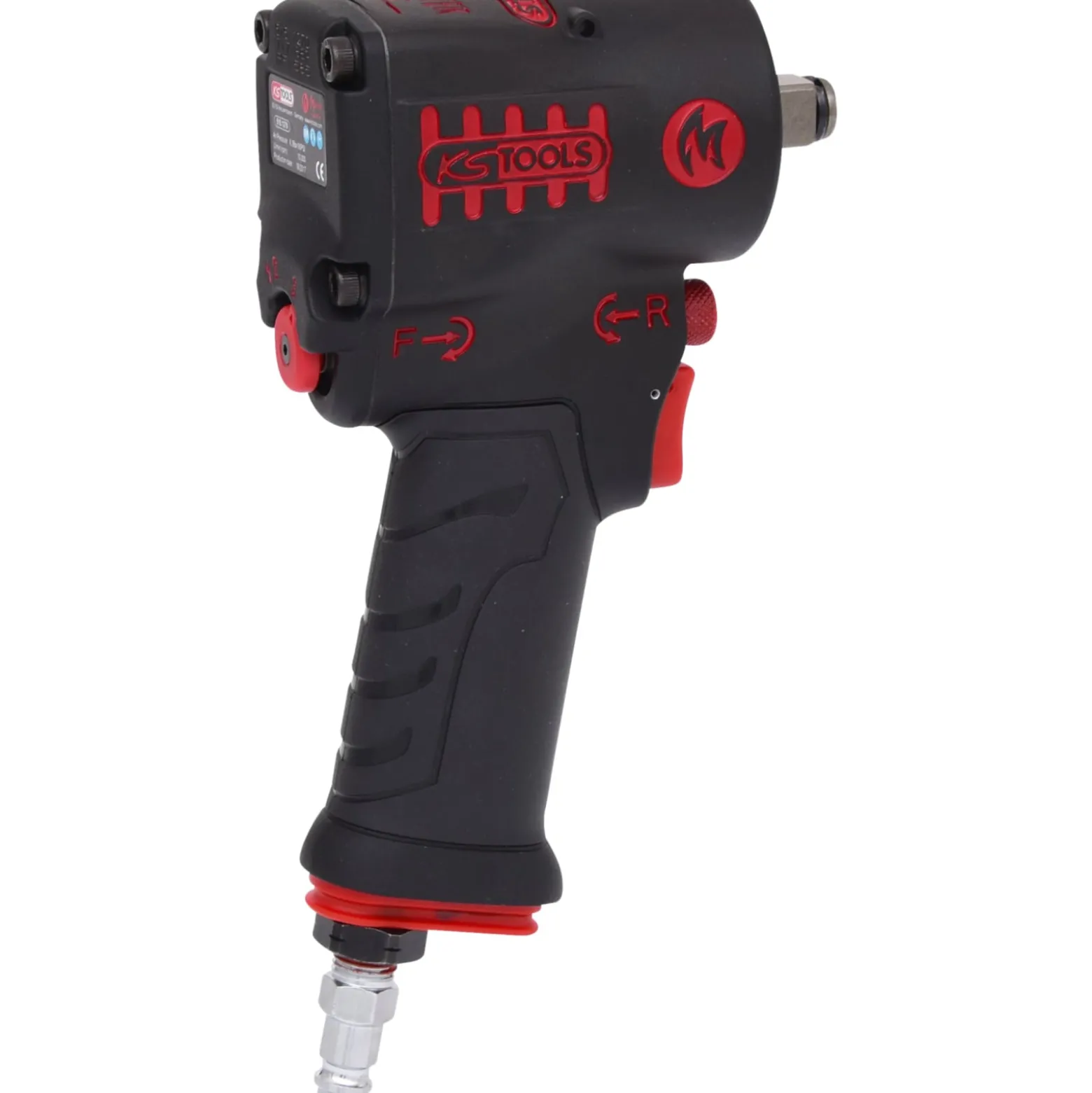 KS TOOLS 1/2" miniMonster Hochleistungs-Druckluft-Schlagschrauber 1.390 Nm - 515.1270