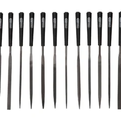 KS TOOLS Nadelfeilen-Satz mit Kunststoffheft 12tlg. - 140.3050