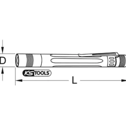 KS TOOLS perfectLight Taschenlampe 85 Lumen - 150.4370